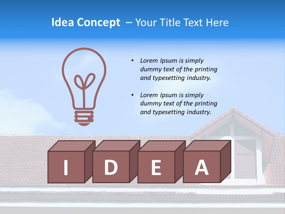 Real Lifestyle Building PowerPoint Template