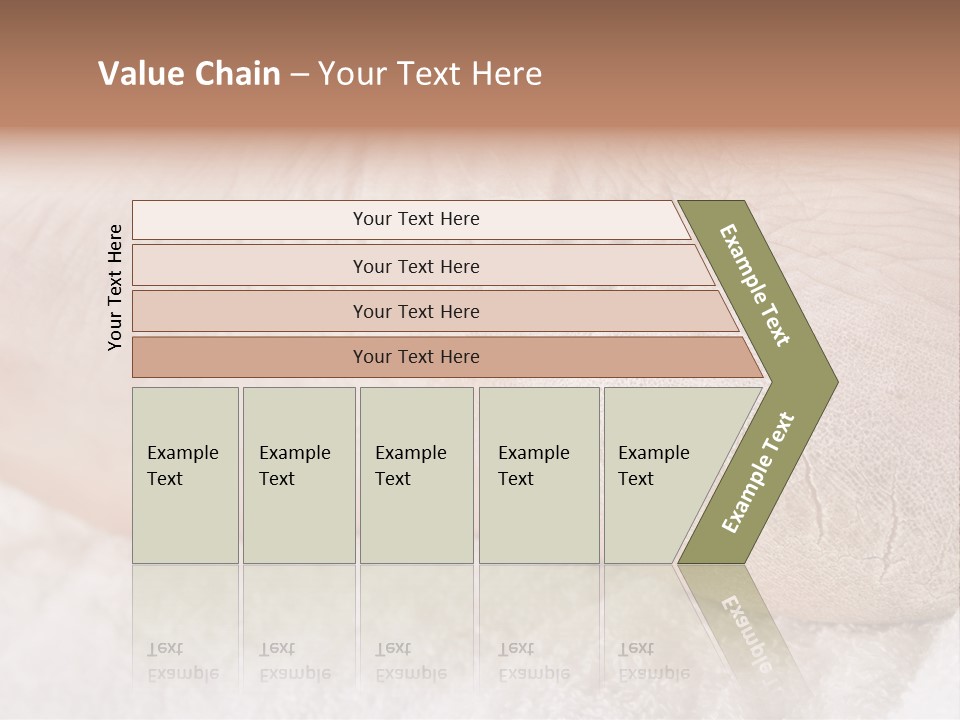 Toe Dry Closeup PowerPoint Template