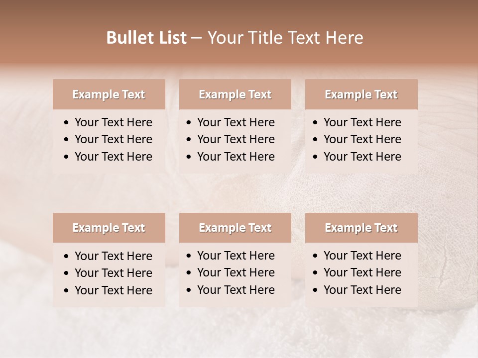 Toe Dry Closeup PowerPoint Template