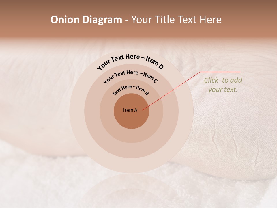 Toe Dry Closeup PowerPoint Template