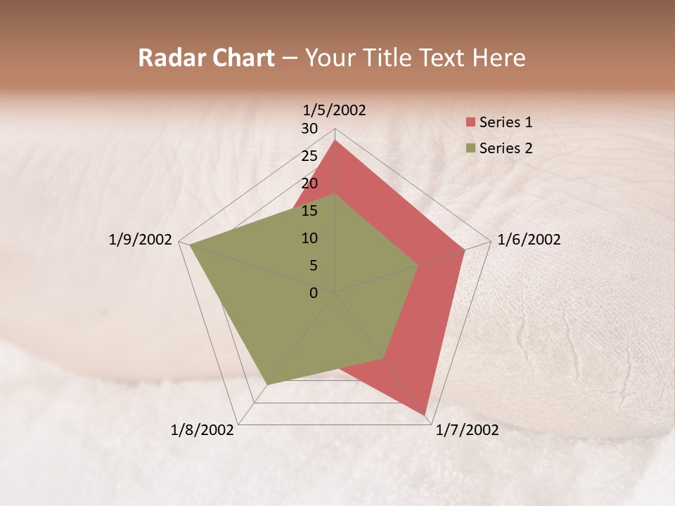 Toe Dry Closeup PowerPoint Template