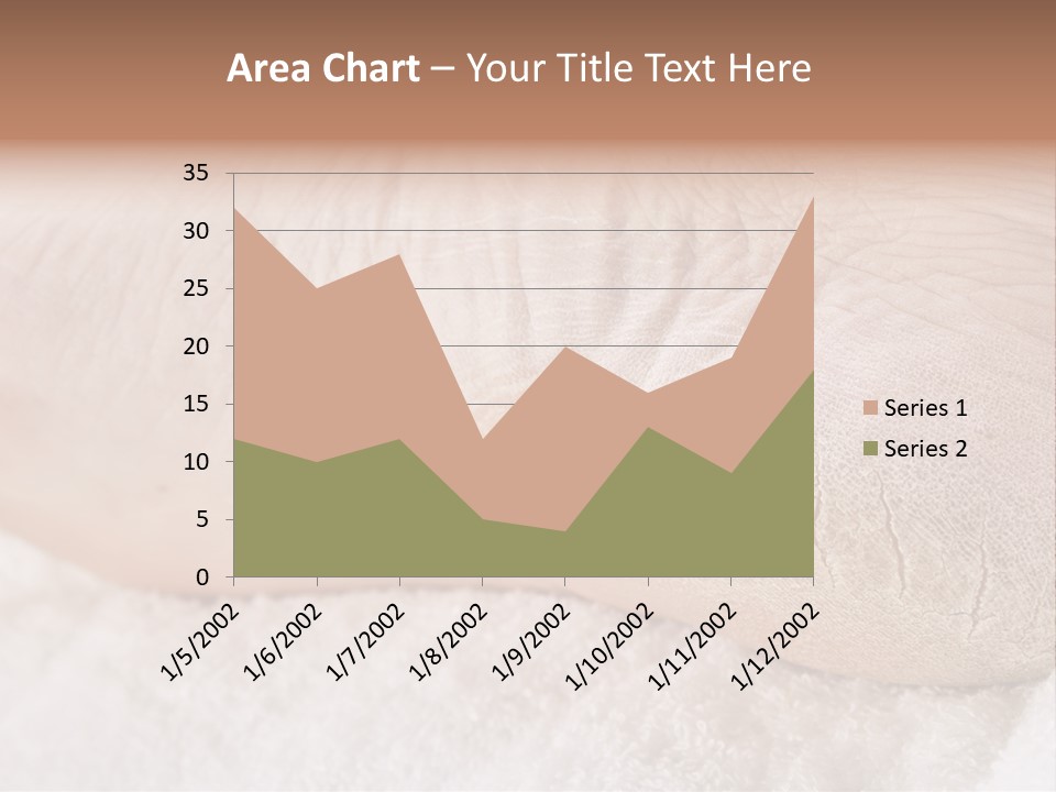 Toe Dry Closeup PowerPoint Template