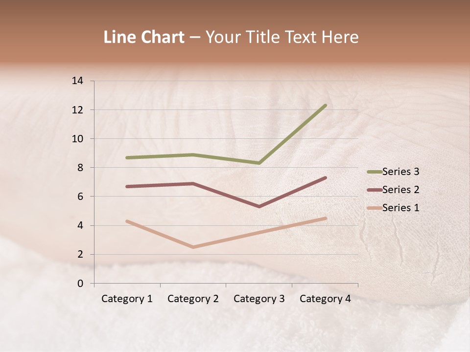 Toe Dry Closeup PowerPoint Template