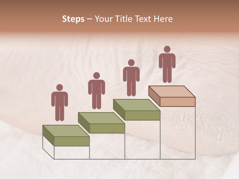 Toe Dry Closeup PowerPoint Template