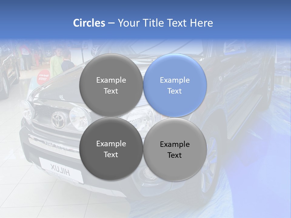 Automobile Sedan Autocar PowerPoint Template