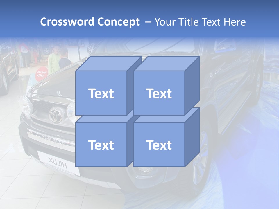 Automobile Sedan Autocar PowerPoint Template