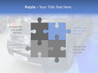 Automobile Sedan Autocar PowerPoint Template