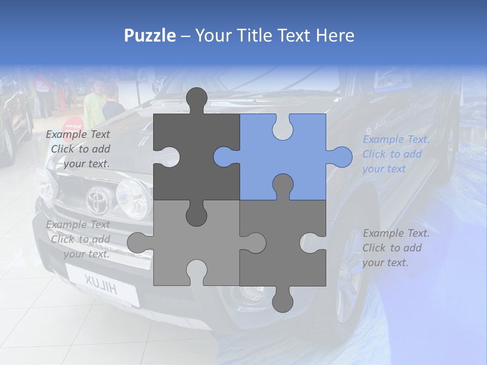 Automobile Sedan Autocar PowerPoint Template