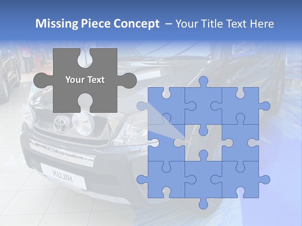 Automobile Sedan Autocar PowerPoint Template