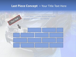Automobile Sedan Autocar PowerPoint Template