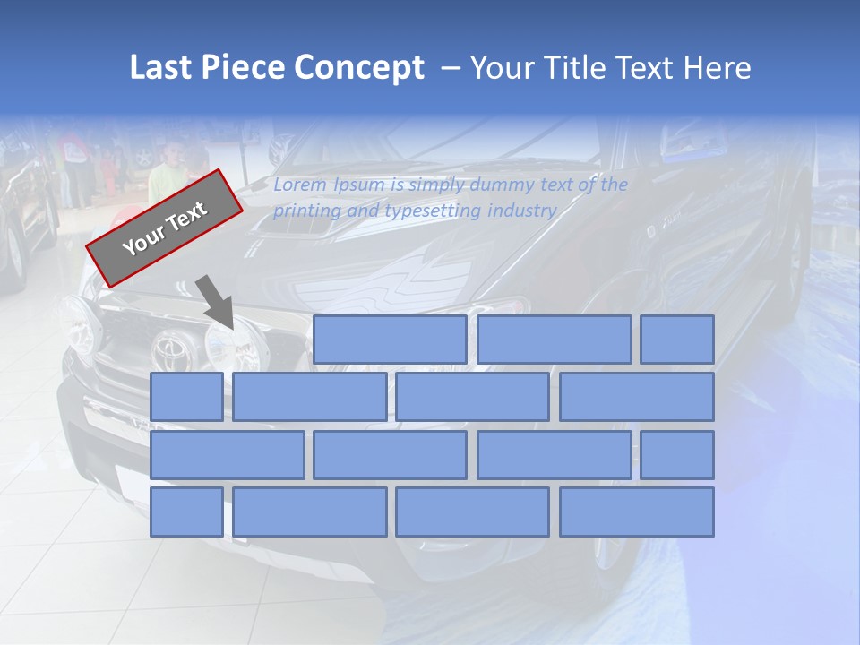 Automobile Sedan Autocar PowerPoint Template