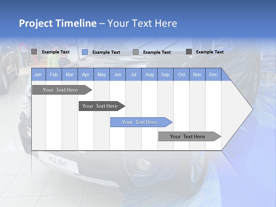 Automobile Sedan Autocar PowerPoint Template