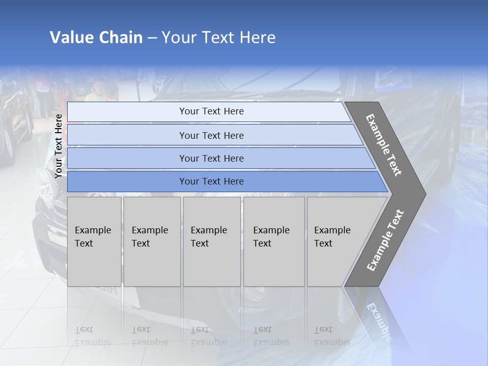 Automobile Sedan Autocar PowerPoint Template