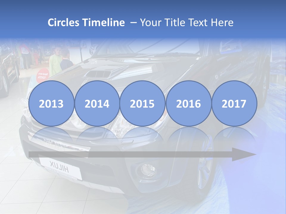 Automobile Sedan Autocar PowerPoint Template