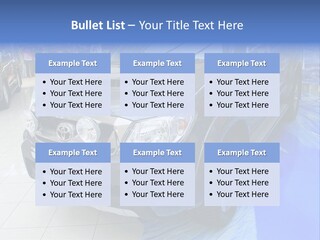 Automobile Sedan Autocar PowerPoint Template