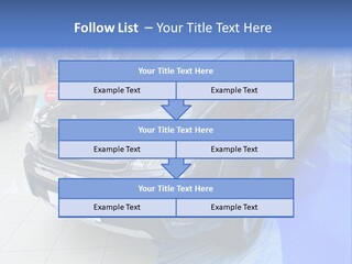 Automobile Sedan Autocar PowerPoint Template