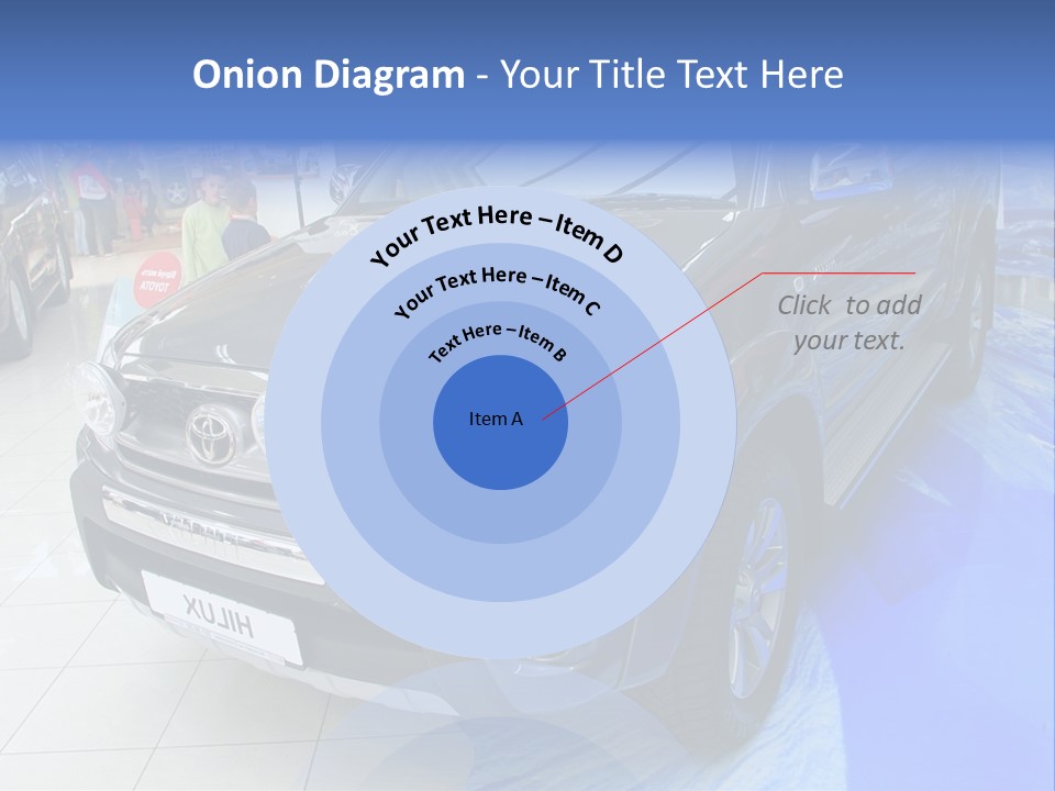 Automobile Sedan Autocar PowerPoint Template