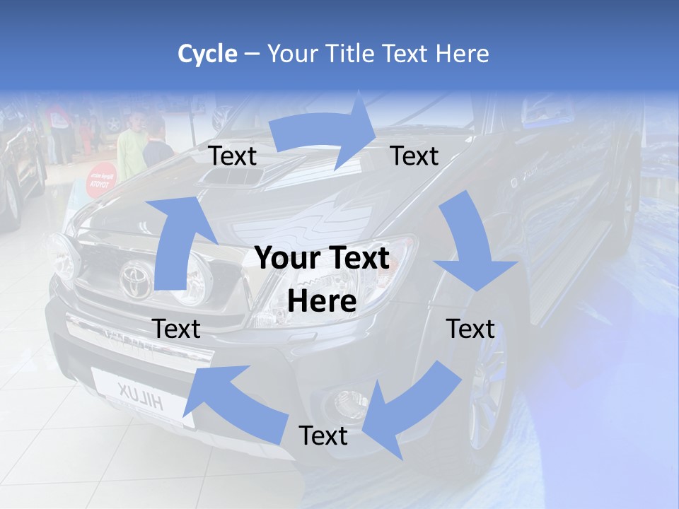 Automobile Sedan Autocar PowerPoint Template