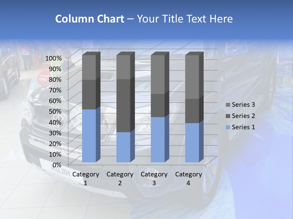 Automobile Sedan Autocar PowerPoint Template