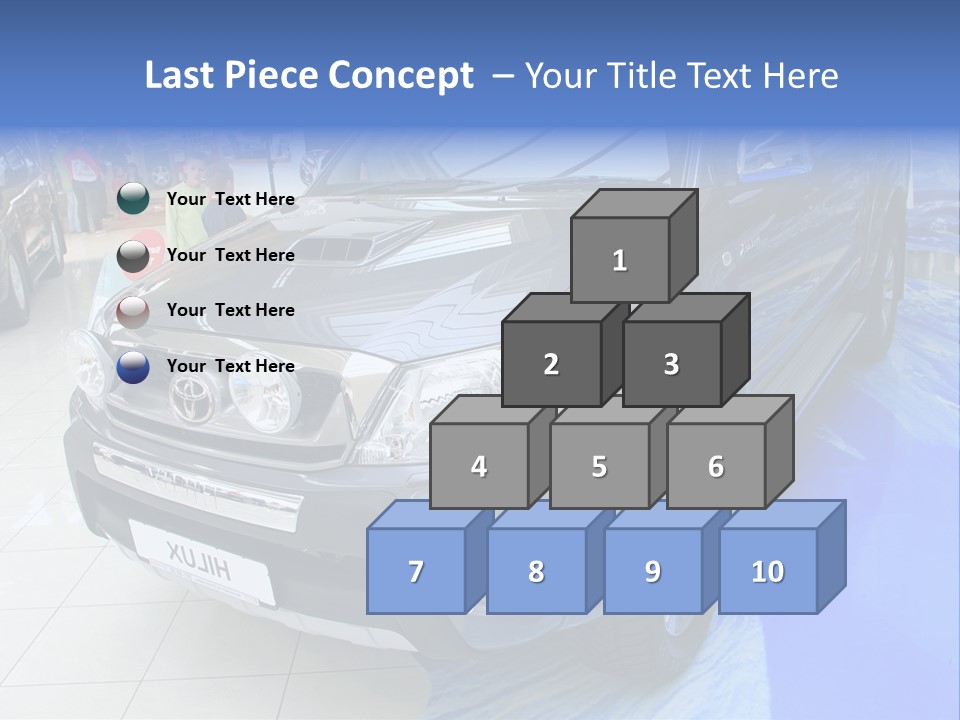 Automobile Sedan Autocar PowerPoint Template