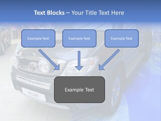Automobile Sedan Autocar PowerPoint Template