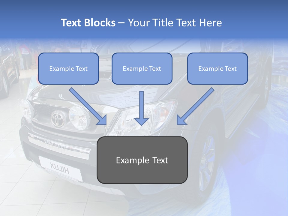 Automobile Sedan Autocar PowerPoint Template