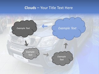 Automobile Sedan Autocar PowerPoint Template