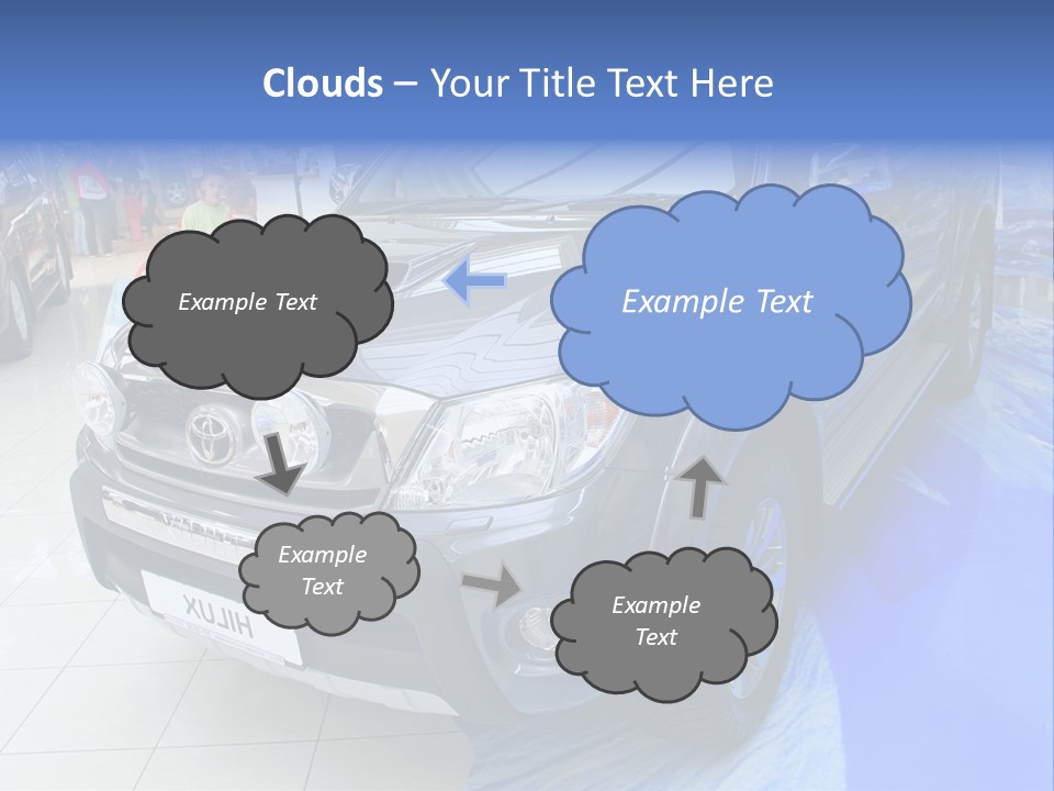 Automobile Sedan Autocar PowerPoint Template