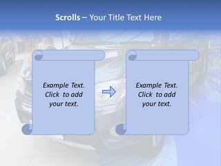 Automobile Sedan Autocar PowerPoint Template
