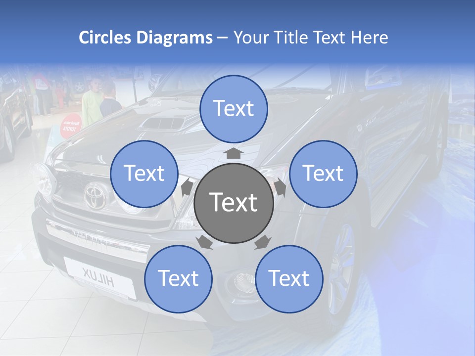Automobile Sedan Autocar PowerPoint Template