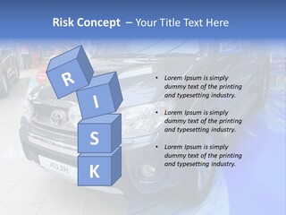 Automobile Sedan Autocar PowerPoint Template