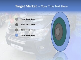 Automobile Sedan Autocar PowerPoint Template