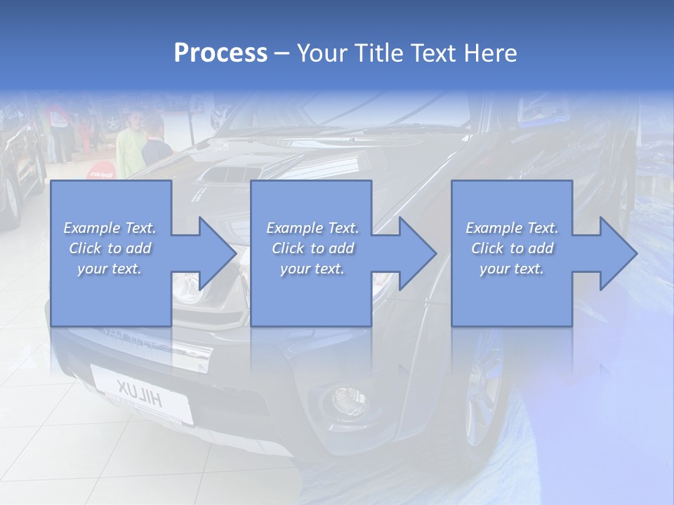 Automobile Sedan Autocar PowerPoint Template