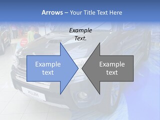Automobile Sedan Autocar PowerPoint Template
