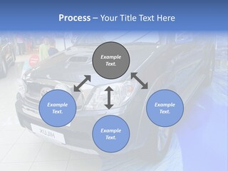 Automobile Sedan Autocar PowerPoint Template