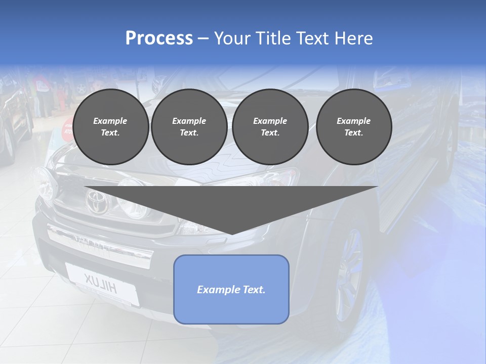 Automobile Sedan Autocar PowerPoint Template