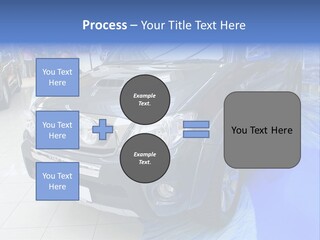 Automobile Sedan Autocar PowerPoint Template