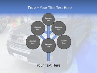 Automobile Sedan Autocar PowerPoint Template