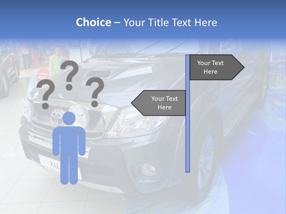Automobile Sedan Autocar PowerPoint Template