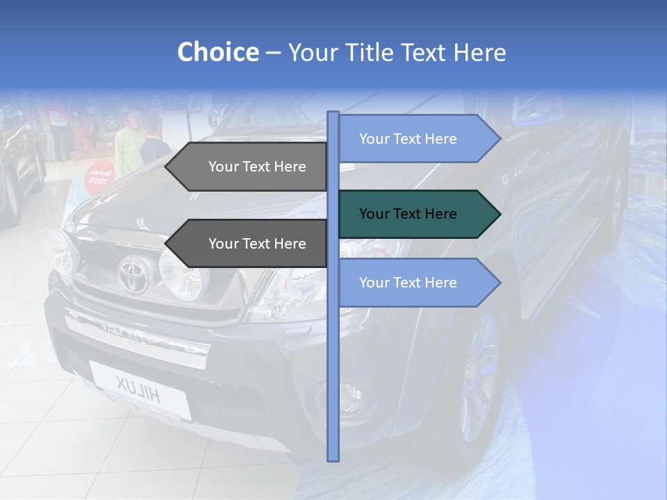 Automobile Sedan Autocar PowerPoint Template
