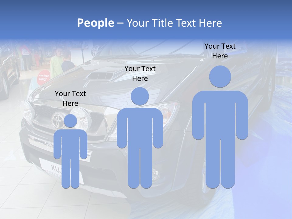 Automobile Sedan Autocar PowerPoint Template