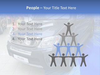 Automobile Sedan Autocar PowerPoint Template