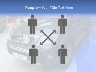 Automobile Sedan Autocar PowerPoint Template