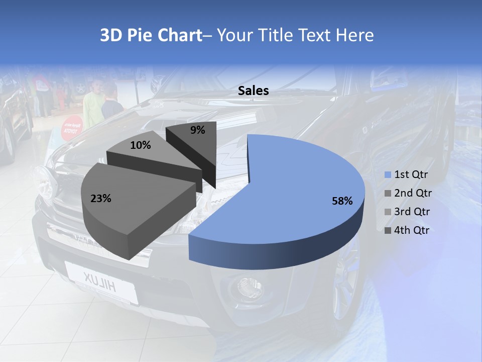 Automobile Sedan Autocar PowerPoint Template