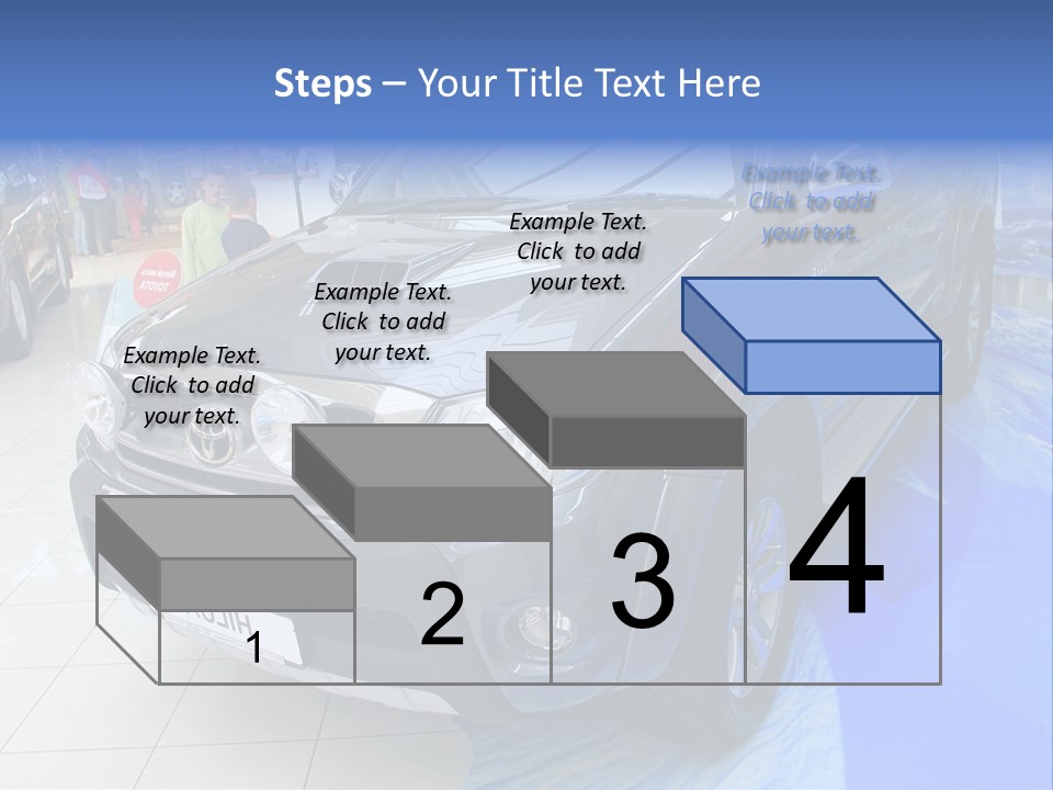 Automobile Sedan Autocar PowerPoint Template