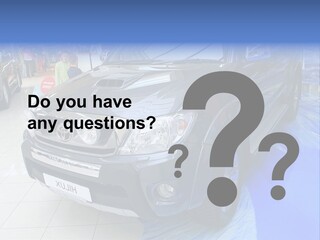 Automobile Sedan Autocar PowerPoint Template