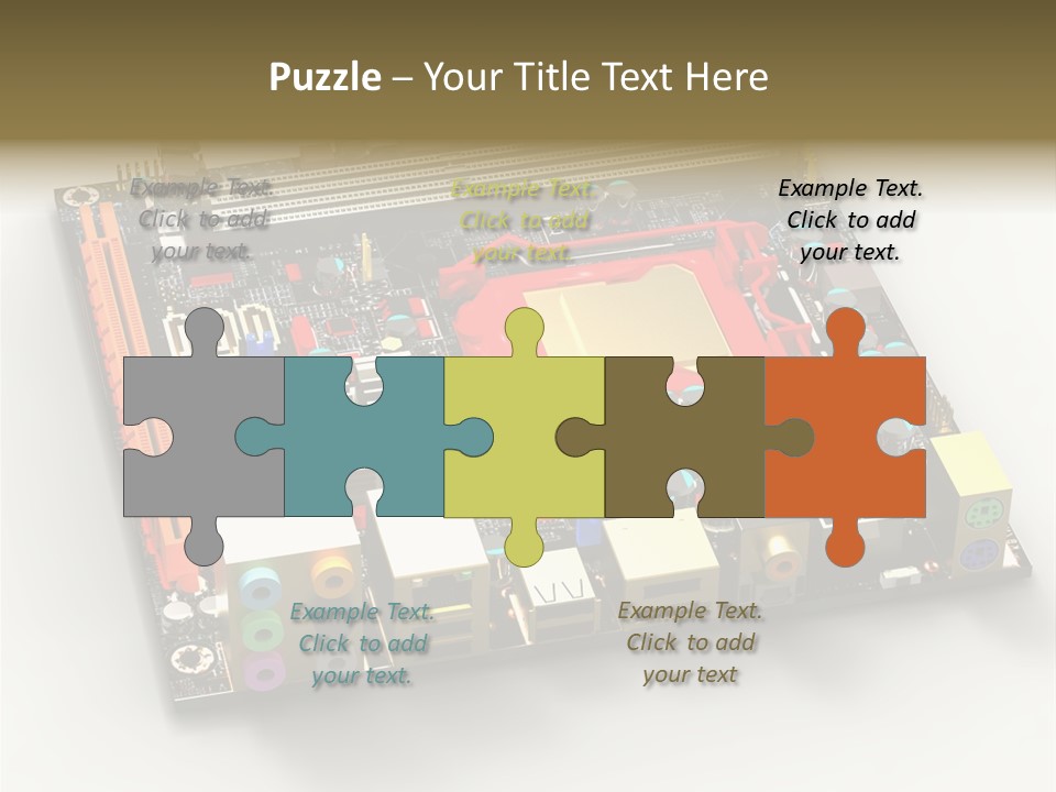 Closeup Graphic Integrated PowerPoint Template