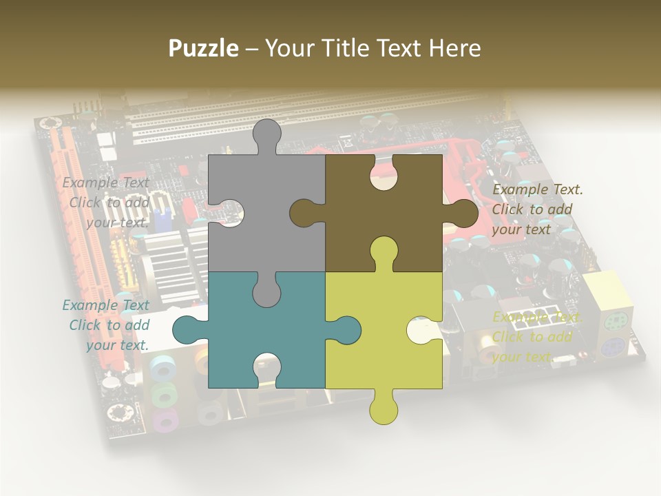 Closeup Graphic Integrated PowerPoint Template