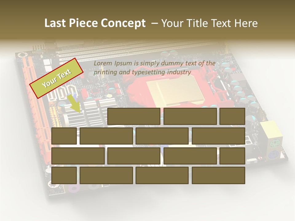 Closeup Graphic Integrated PowerPoint Template