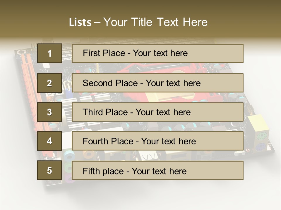 Closeup Graphic Integrated PowerPoint Template